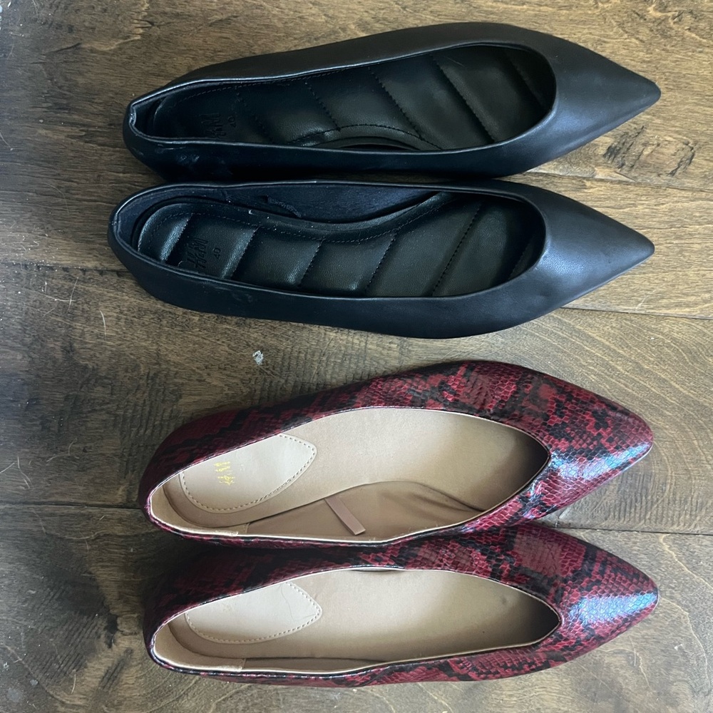 Hm sandals - all are size 40